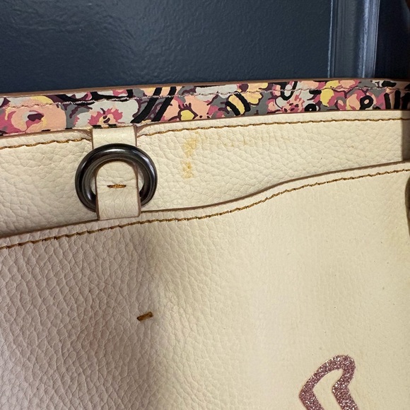 White Coach Tote Kieth Haring with Hang Tag - Picture 2 of 10